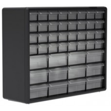 Akro-Mils 10144 44-Drawer Plastic Storage Cabinet | Small Parts Organizer for Home & Workshop Akro-Mils 10144 44-Drawer Plastic Storage Cabinet | Small Parts Organizer for Home & Workshop