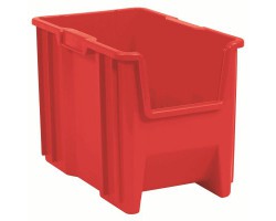 Akro-Mils 13014 Plastic Stack-Store Small Part Bins - 4 per Carton