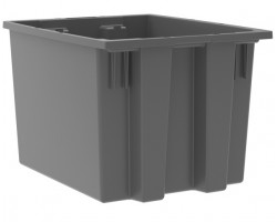 Akro-Mils 35195 Plastic Stack-Nest Containers - 6 per Carton