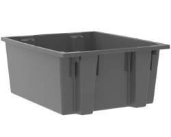 Akro-Mils 35225 Plastic Stack-Nest Containers - 3 per Carton