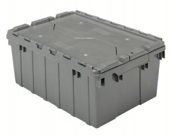 Akro-Mils 39085 Attached Lid Container - 6 per Carton