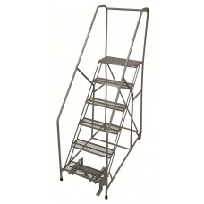 Cotterman 1206R1824-A1 Walk Down Ladder - Expanded Metal Treads