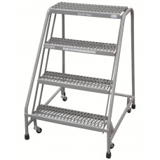 Cotterman 1003N1820-A2 Solid Metal Rubber Tread Safety Ladder