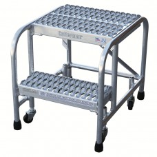Cotterman A2N1818-A4 Safety Aluminum Ladder-Solid Ribbed Steps 