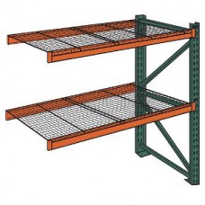 Husky IU42x144x48x7383-3AW Pallet Rack Add-on Unit - Wire Decking