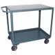 Jamco SE230-R6 Extra Durable 2-Shelf Steel Service Cart 