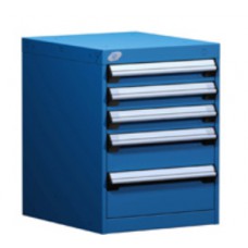 Rousseau 5-Drawer L-Series Stationary Modular Cabinet L3ABG-2420