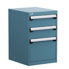 Rousseau 3-Drawer L-Series Stationary Modular Cabinet L3ABG-2812 