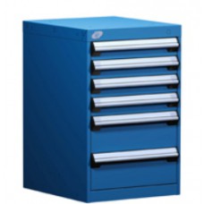 Rousseau 6-Drawer L-Series Stationary Modular Cabinet L3ABG-2822