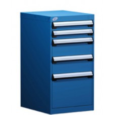 Rousseau 5-Drawer L-Series Stationary Modular Cabinet L3ABG-3416