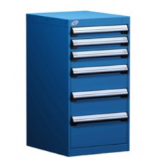 Rousseau 6-Drawer L-Series Stationary Modular Cabinet L3ABG-3438