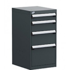Rousseau 4-Drawer L-Series Stationary Modular Cabinet L3ABG-3447
