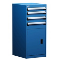 Rousseau 4-Drawer L-Series Stationary Modular Cabinet L3ABD-4015