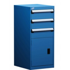 Rousseau 3-Drawer Stationary L-Series Modular Cabinet L3ABD-4018