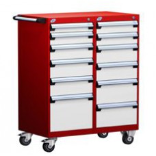 Rousseau L3BED-4002L3B Mobile 12 Drawer Modular Tool Cart