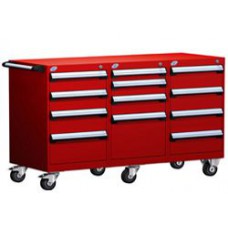 Rousseau 12 Drawer Modular Tool Cart L3BJG-2802L3B