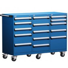 Rousseau 15-Drawer Modular Tool Cart - L3BJG-3401L3B