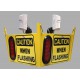 Save-Ty Yellow Look Out 2XLA Collision Awareness