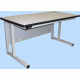 ProLine CHD603030ESD Cantilever Leg Conductive White Plastic Laminate Top Workbench