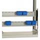 Rousseau Metal WM28-2801 Plastic Bin Rail