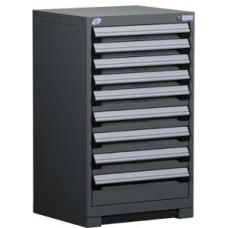 Rousseau R5ACD-3805 Stationary Modular Storage Cabinet – Heavy-Duty 9-Drawer Industrial Storage Cabinet