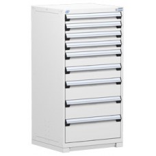 Rousseau 9-Drawer Stationary Modular Storage Cabinet R5ADG-5810