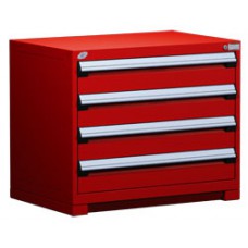 Rousseau R5AEC-2801 Heavy-Duty 4-Drawer Modular Storage Cabinet – Industrial Tool & Parts Organization