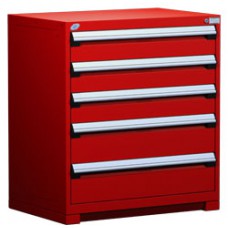 Rousseau R5AEE-3806 Stationary 5-Drawer Modular Storage Cabinet – Heavy-Duty Industrial Tool & Parts Storage