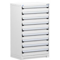 Rousseau 9-Drawer Stationary Modular Storage Cabinet R5AEC-5813