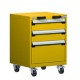 Rousseau 3-Drawer Heavy Duty Modular Drawer Cart - R5BCD-2805