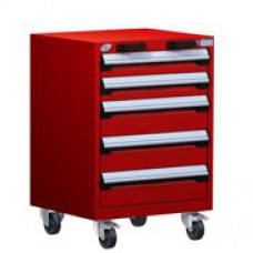 Rousseau 5-Drawer Heavy Duty Modular Drawer Cart R5BCG-3056