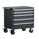 Rousseau 5-Drawer Heavy Duty Modular Drawer Cart - R5BDD-3005