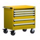 Rousseau 4-Drawer Modular Tool Cart - R5BDG-3015