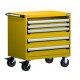 Rousseau 4-Drawer Modular Tool Cart - R5BDG-3015