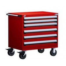 Rousseau 6-Drawer Modular Tool Cart - R5BEC-3008