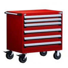 Rousseau 6-Drawer Modular Tool Cart - R5BEE-3008