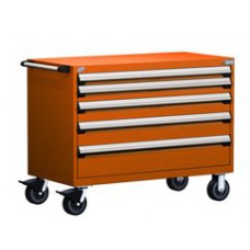 Rousseau 5-Drawer Modular Tool Cart - R5BHG-3004