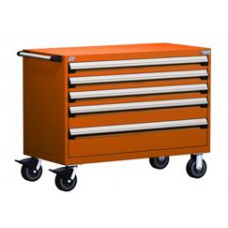 Rousseau 5-Drawer Modular Tool Cart - R5BHG-3011