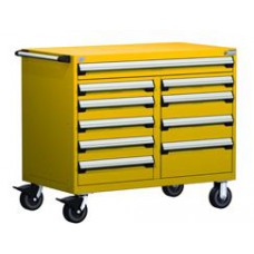 Rousseau 10-Drawer Modular Drawer Tool Cart - R5GHE-3403