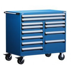 Rousseau 12 Drawer Modular Tool Cart R5GHE-3809