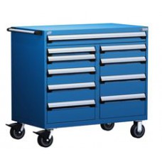 Rousseau 10-Drawer Modular Drawer Tool Cart - R5GHE-3814