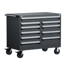 Rousseau 10-Drawer Modular Drawer Tool Cart - R5GHG-3404