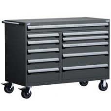 Rousseau 11-Drawer Modular Tool Cart R5GKG-3816 for Secure Industrial Storage