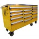 Rousseau R5XLE-3402 14-Drawer Modular Tool Cart with Stainless Steel Top