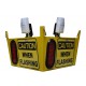 Save-Ty Yellow Look Out 4 Collision Awareness