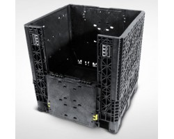 Triple Diamond Plastic Collapsible Bulk Container - TDP-3230-34