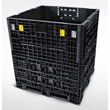Triple Diamond Plastic 48x45x50 Collapsible Bulk Container