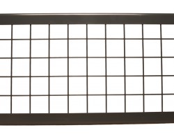 WireCrafters 1-Wall Welded Wire Security Cage Model RW2481H