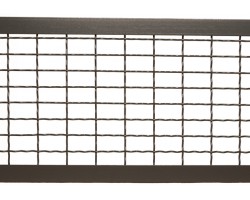 WireCrafters 1-Wall Style 840 Wire Security Cage-16x8-Hinged Door