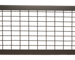 WireCrafters 1-Wall Style 840 Wire Security Cage-6x8-Hinged Door